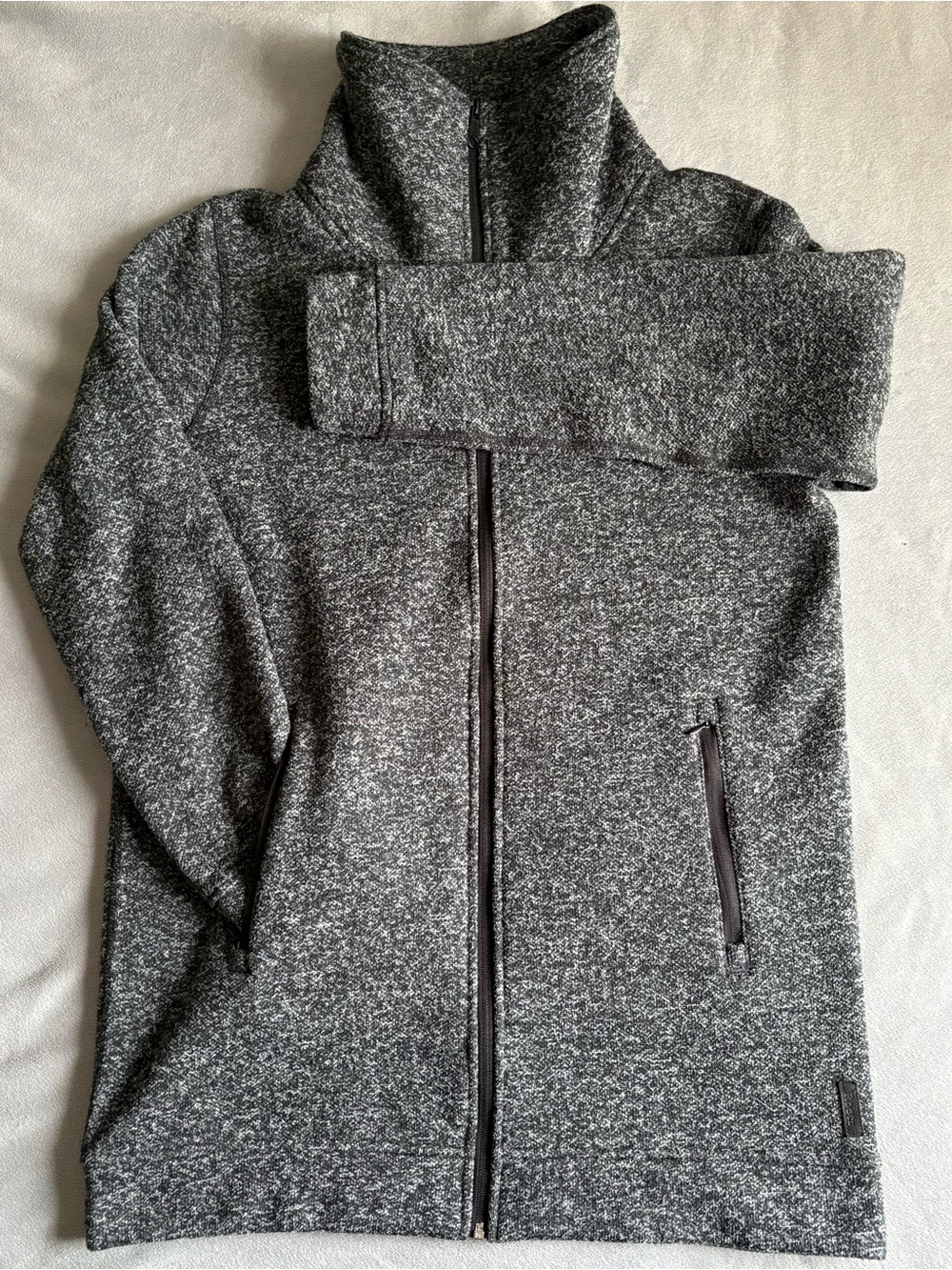 Roots Men's Salt and Pepper - Full-Zip Sweater Jacket